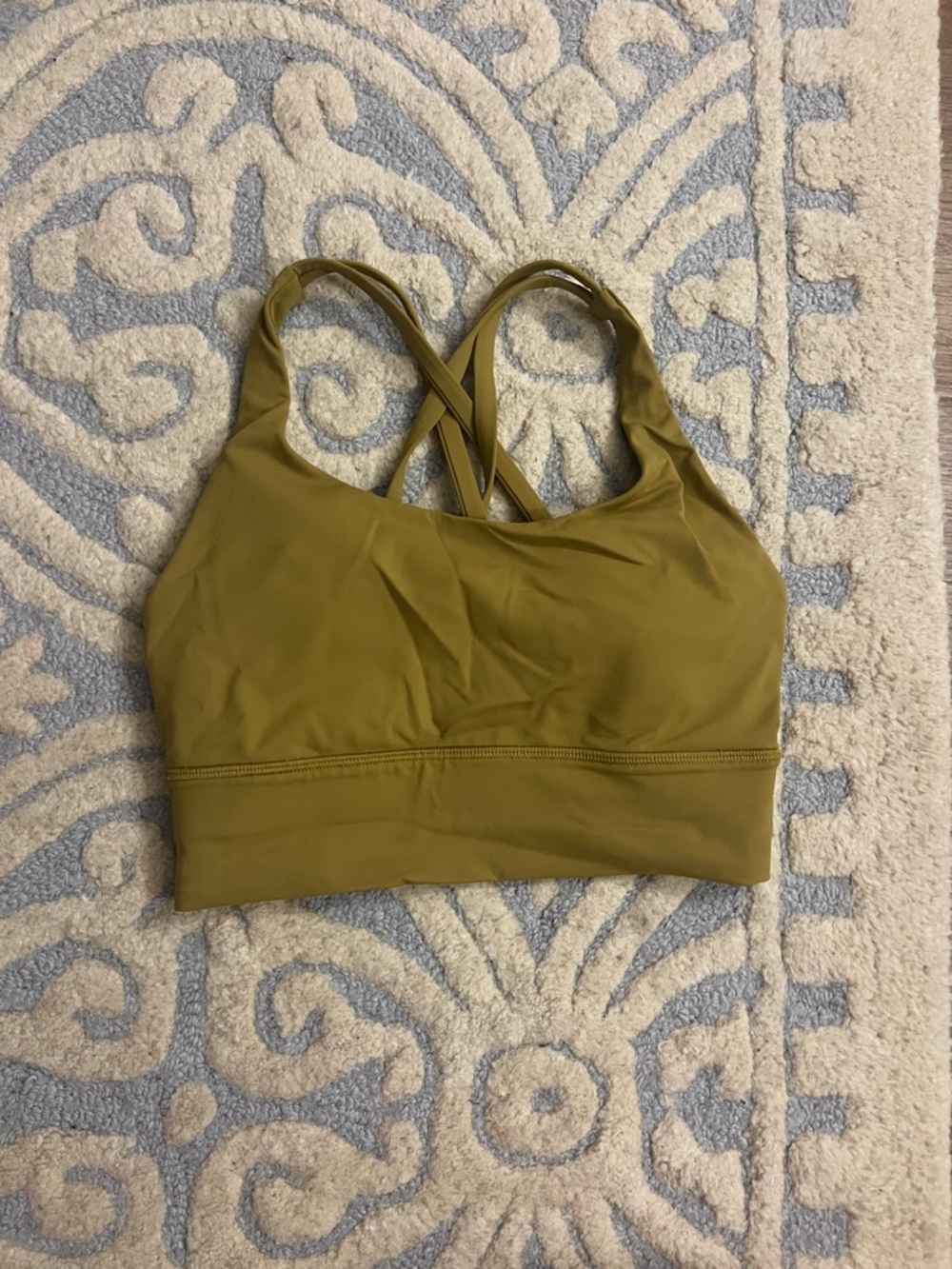 Lululemon Razorback Sports Bra - Olive